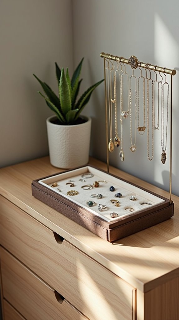 stylish jewelry organization solutions