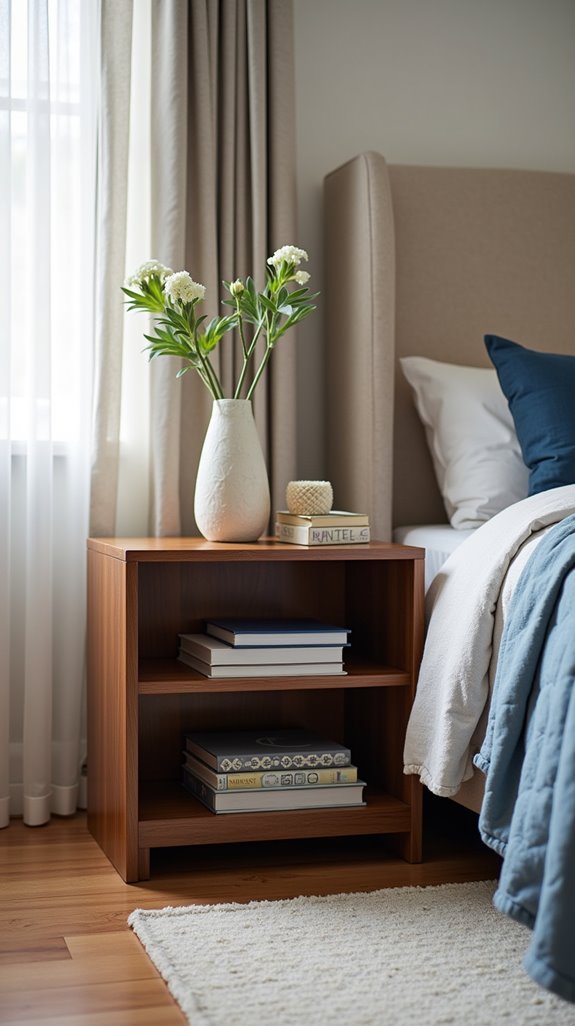 stylish multi tiered side table