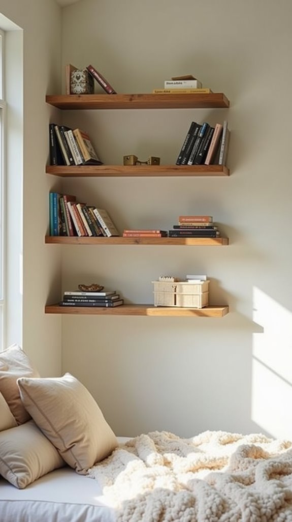stylish practical wall storage