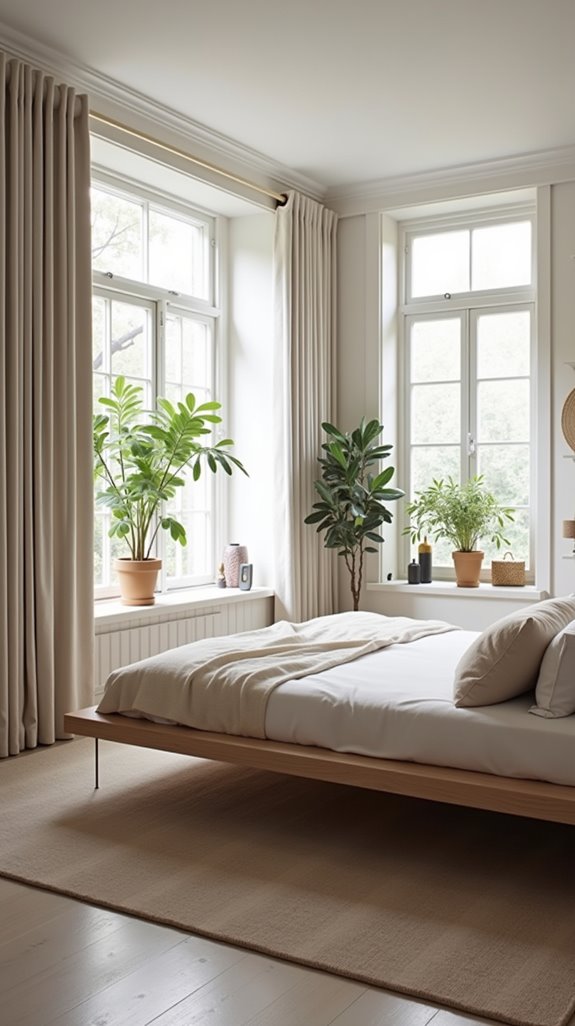 stylish space saving bed design