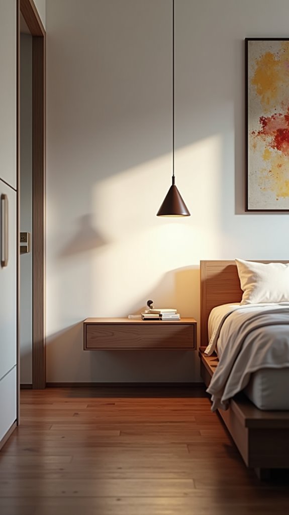 stylish space saving nightstands