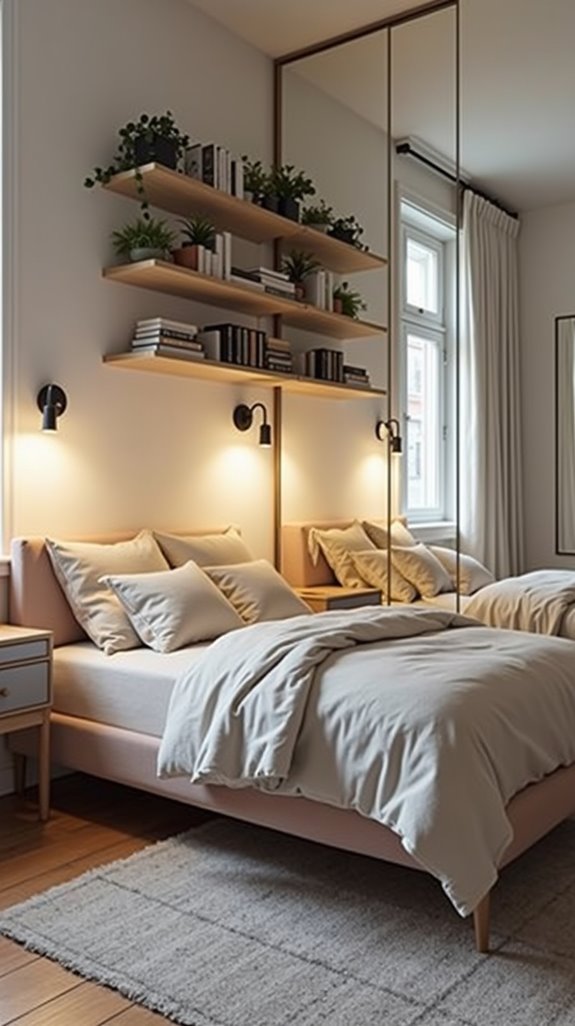 stylish space saving wall lighting