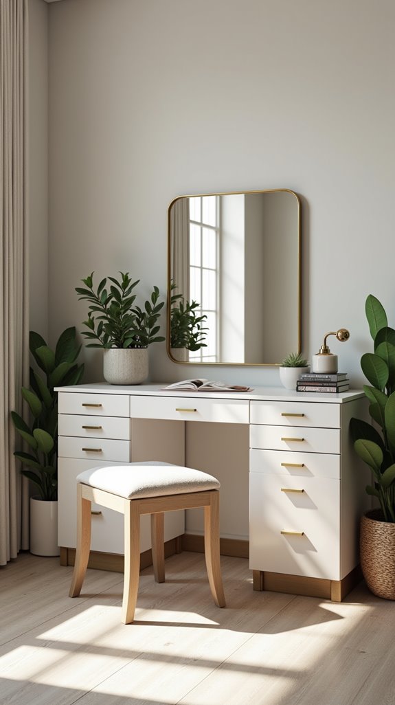 stylish storage vanity solutions