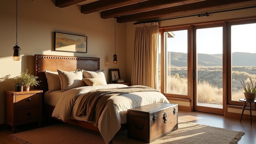 stylish western bedroom designs
