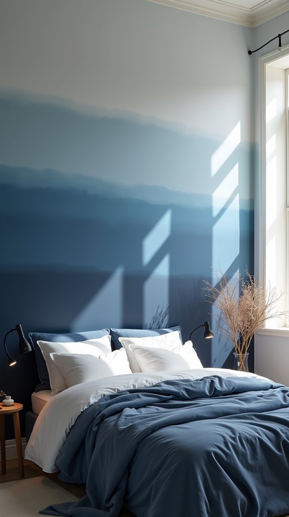 subtle ombre gradient colors