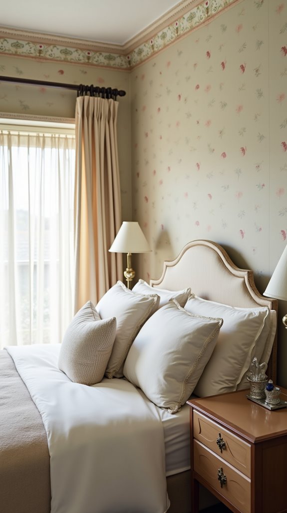 subtle wallpaper border accents