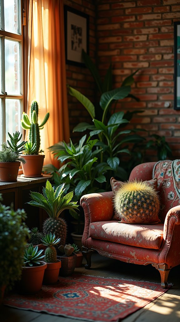 succulent and cactus decor