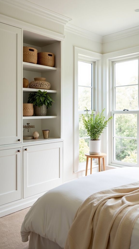 tailored storage solutions enhance aesthetics