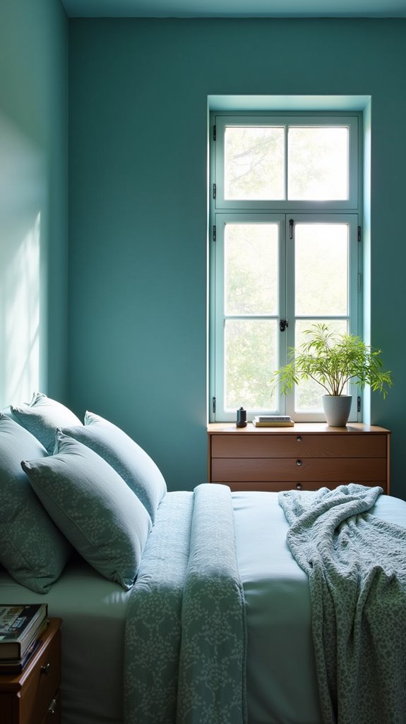 teal inspired bedroom rejuvenation tips