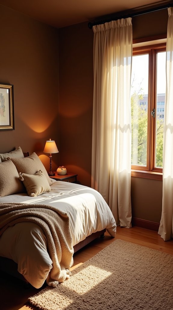 textured rugs create warmth