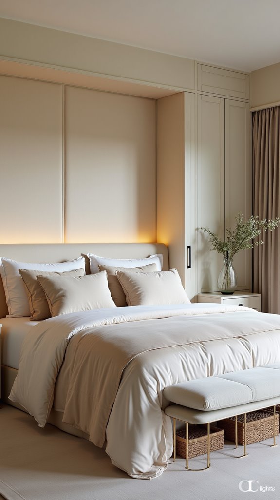 thoughtful bedroom storage solutions