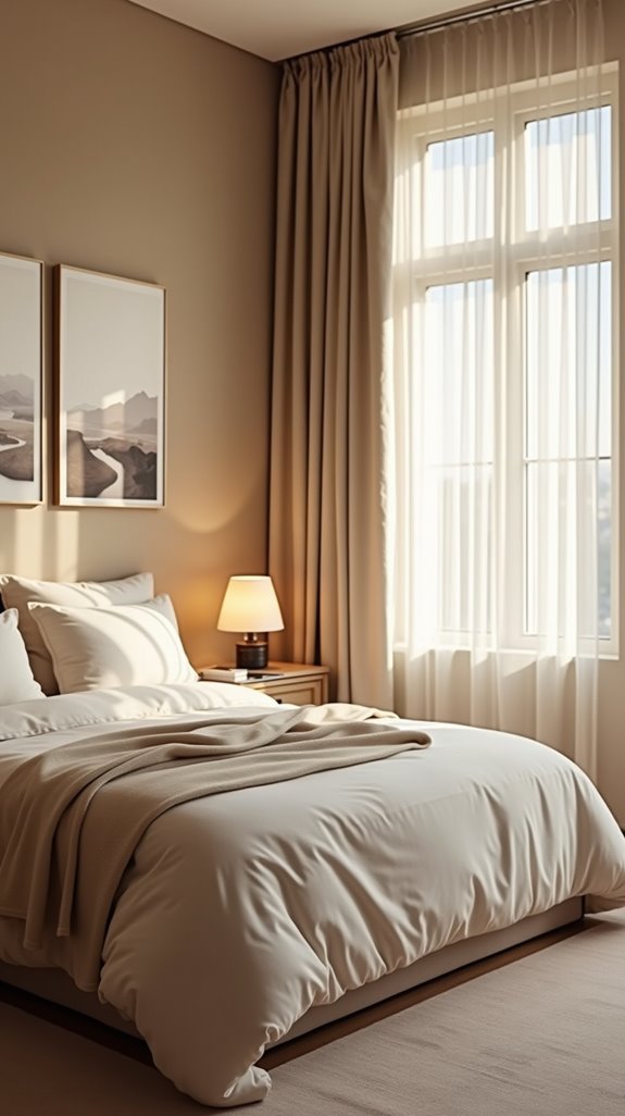 timeless beige wall art