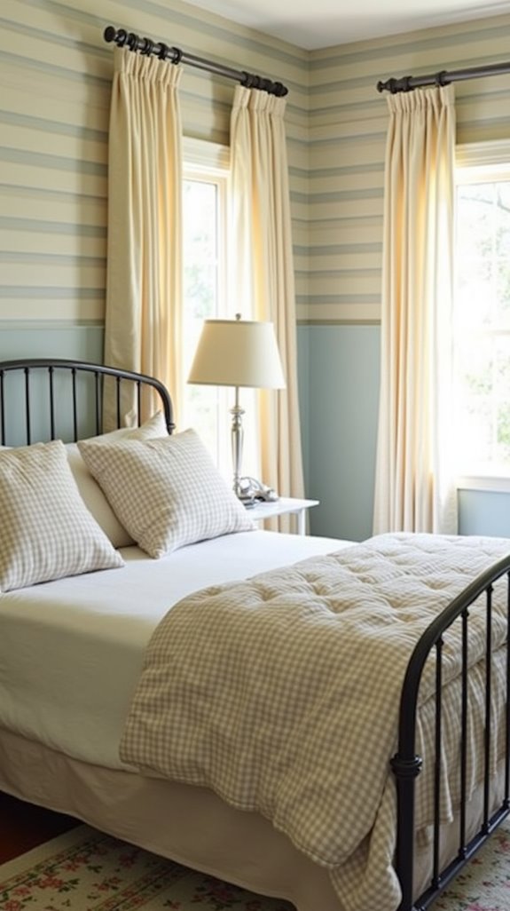 timeless striped and checked elegance