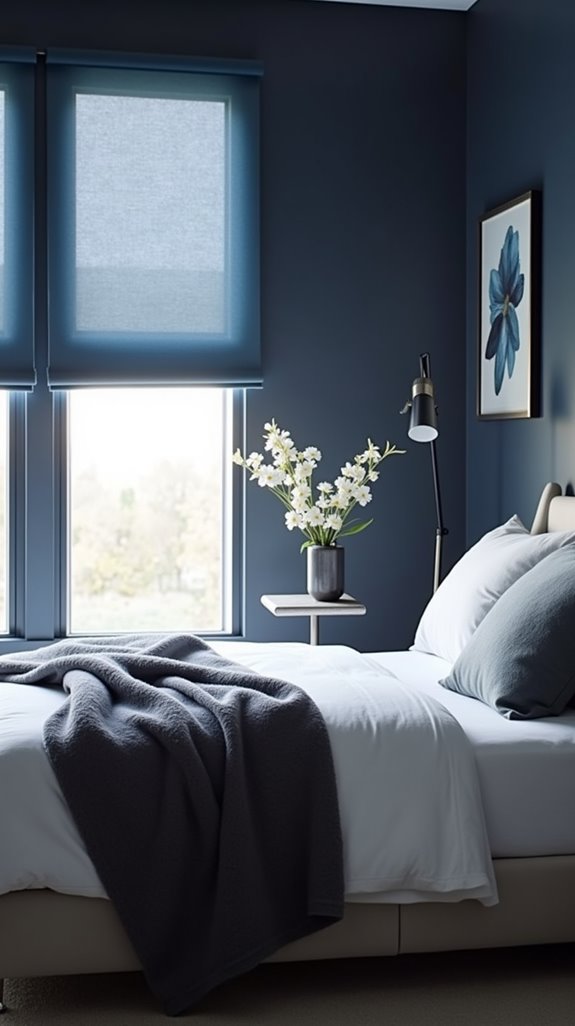 tranquil bedroom with serenity