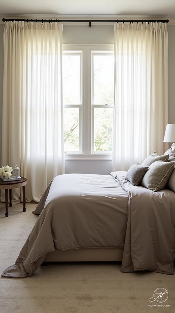 tranquil creamy white taupe