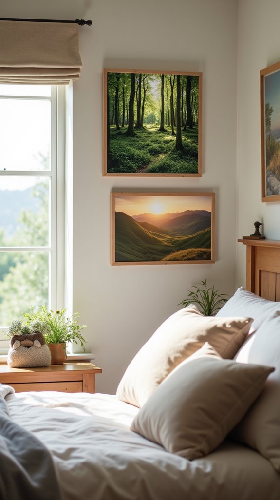 tranquil nature landscape prints