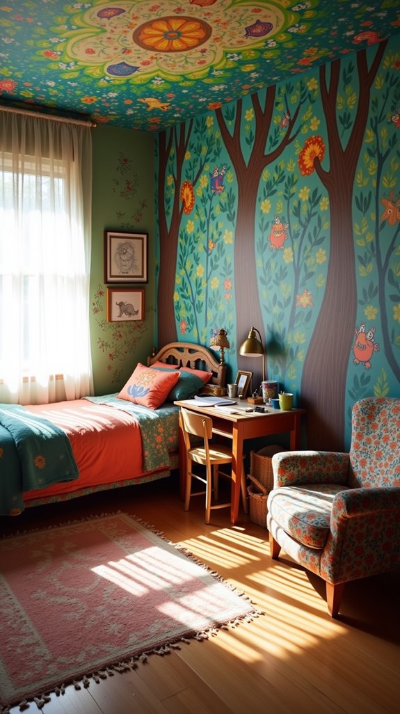 transform walls with murals