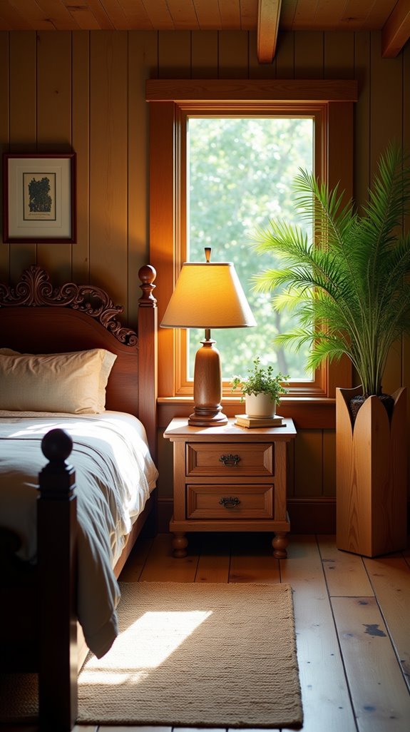 transform your rustic bedroom