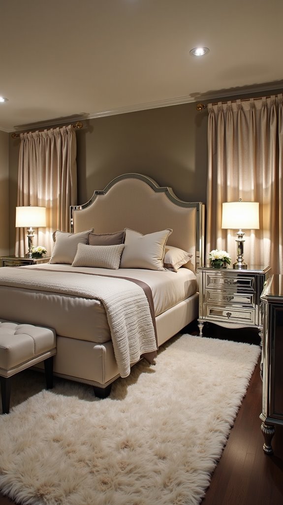 transformative mirrored furniture elegance