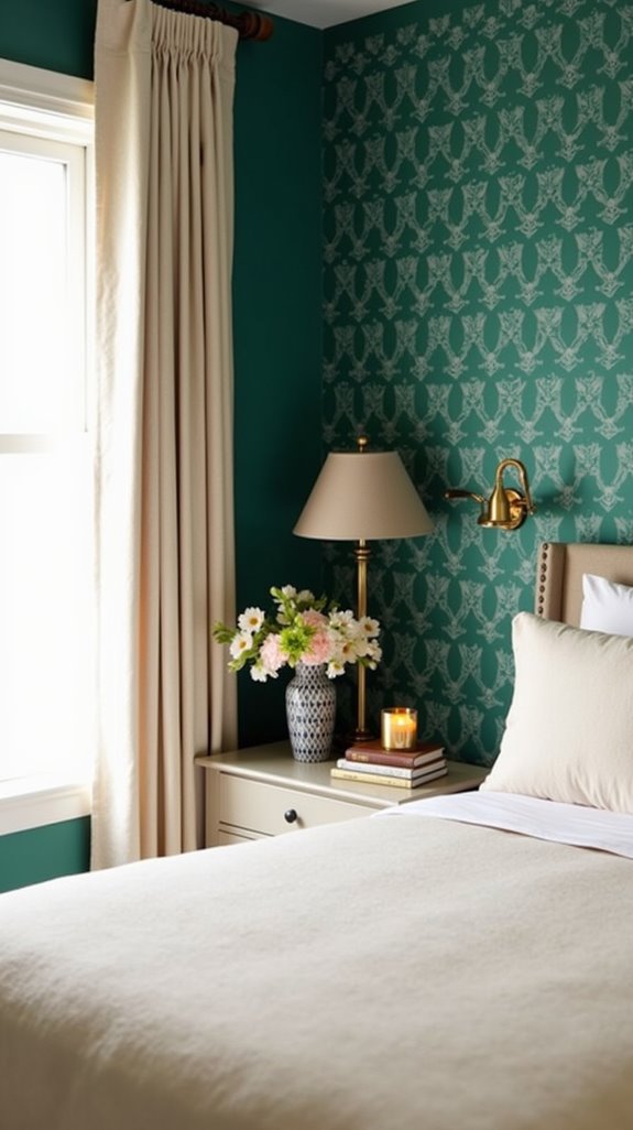 transformative statement accent wall