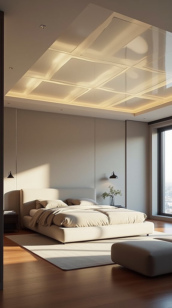 transparent acrylic bedroom decor