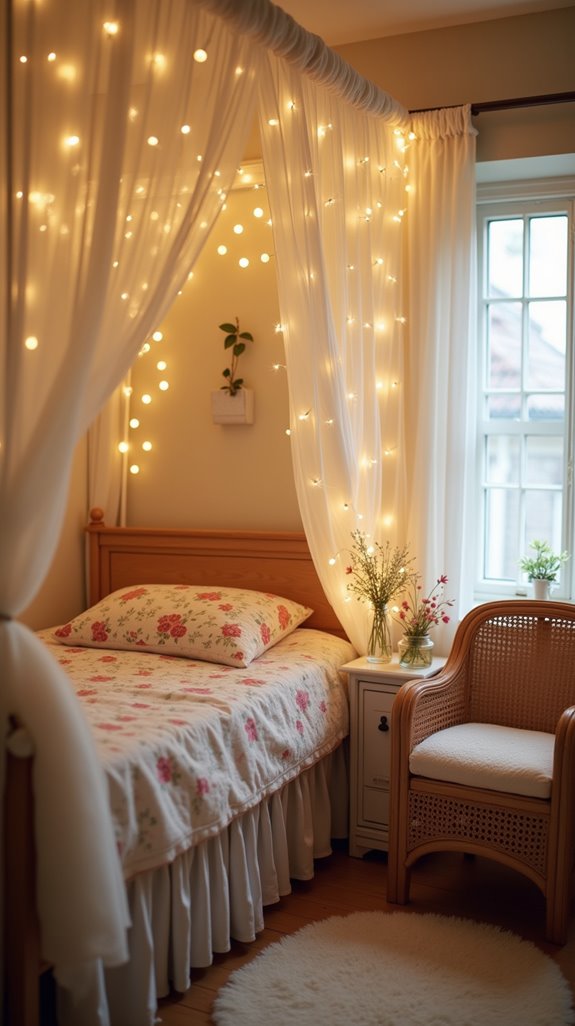 twinkling lights for ambiance