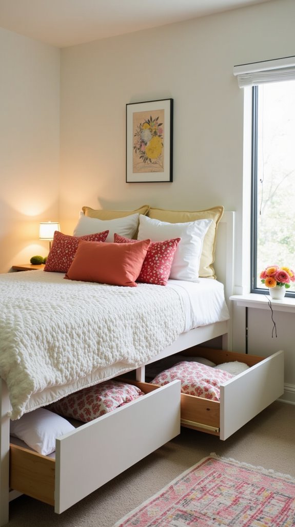 under bed storage solutions maximize space