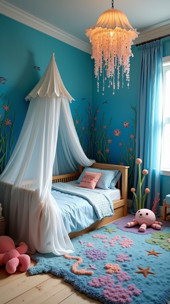 underwater themed bedroom decor