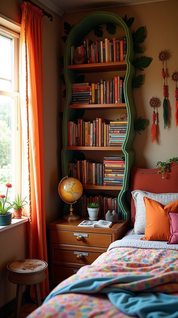 unique expressive book display