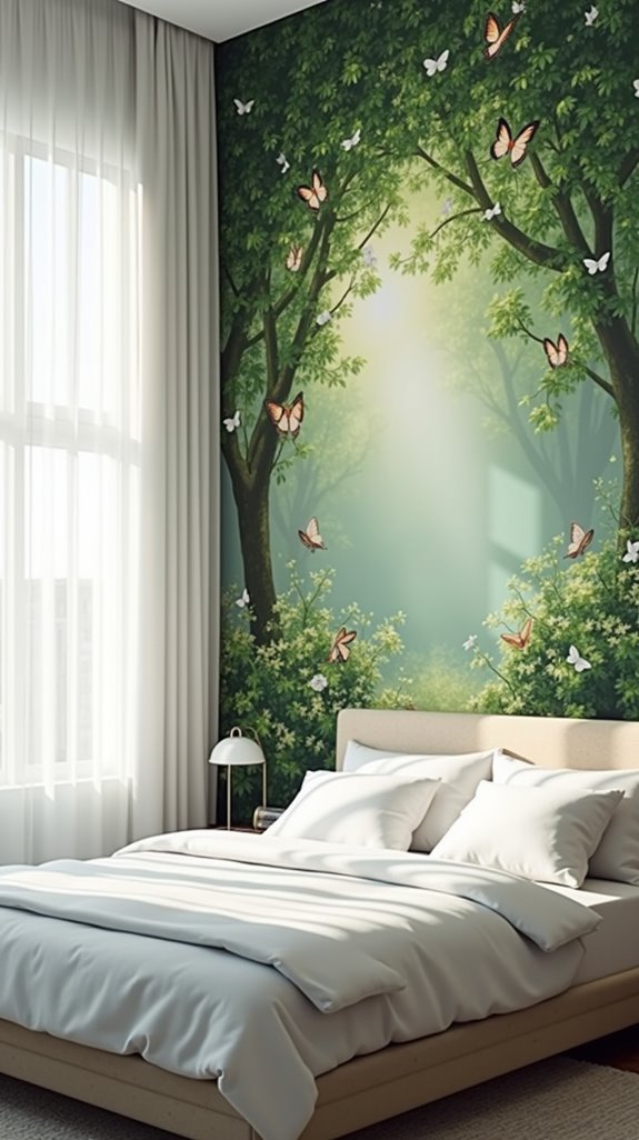 unique mural wallpaper options