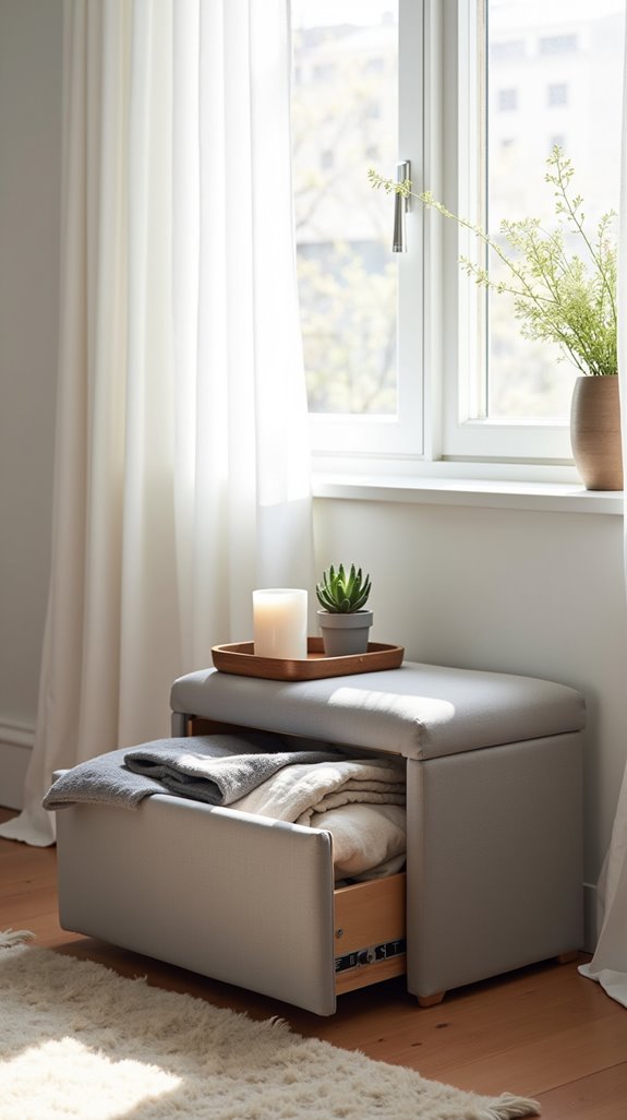 versatile storage and seating