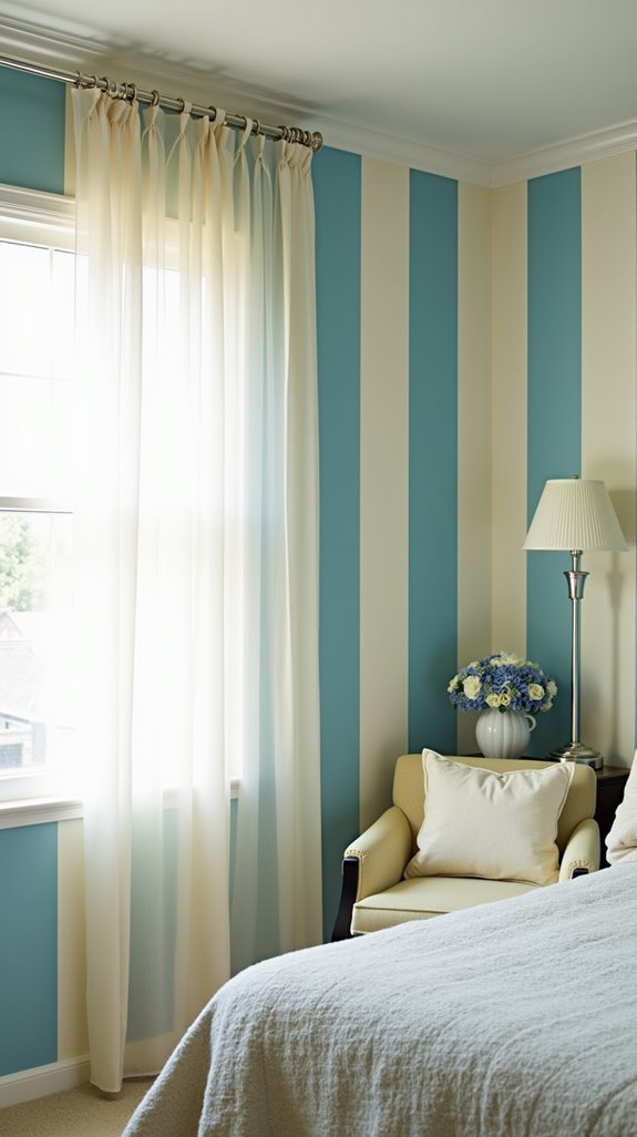 vertical striped wallpaper benefits