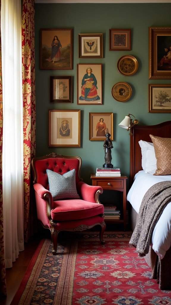 vibrant eclectic art sanctuary