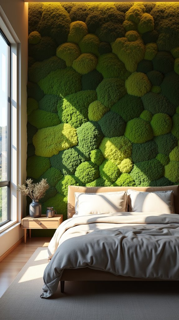 vibrant green bedroom masterpiece
