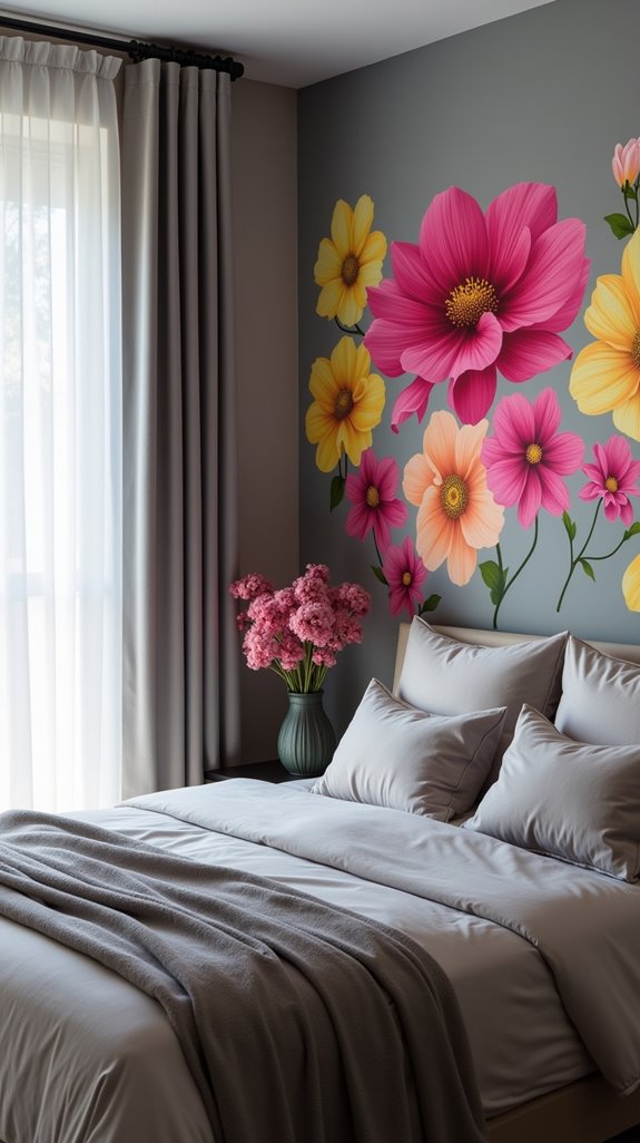 vibrant wall decals transformation