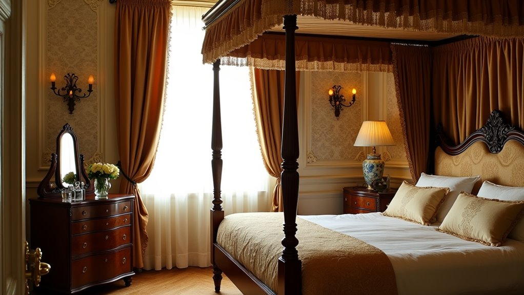 victorian bedroom historical elegance