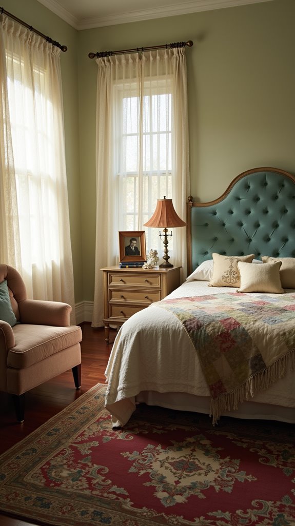 vintage charm for bedrooms