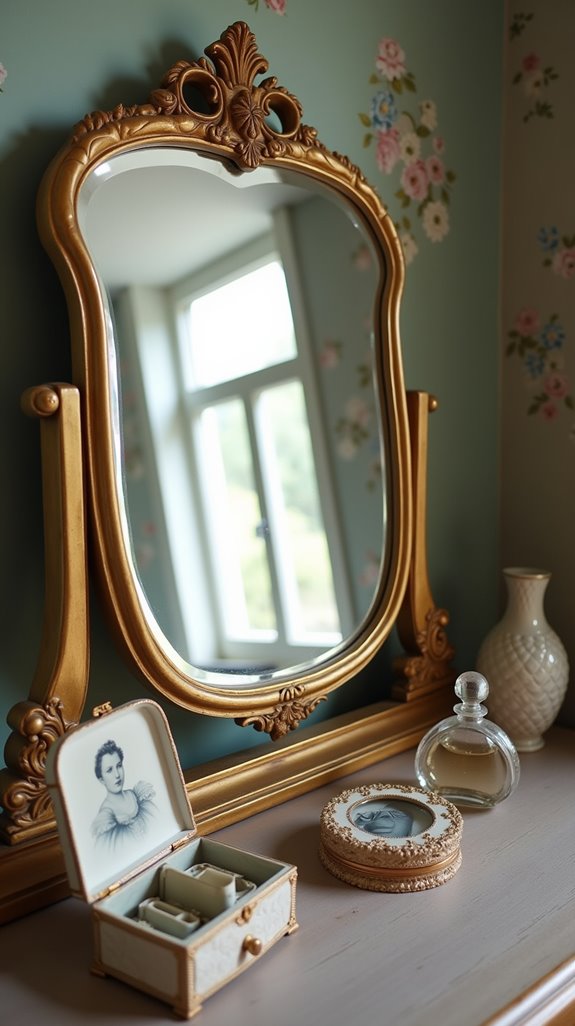 vintage elegance for vanity