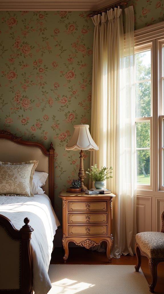 vintage prints enhance charm