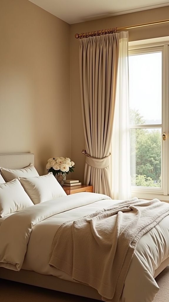 warm beige cozy retreat