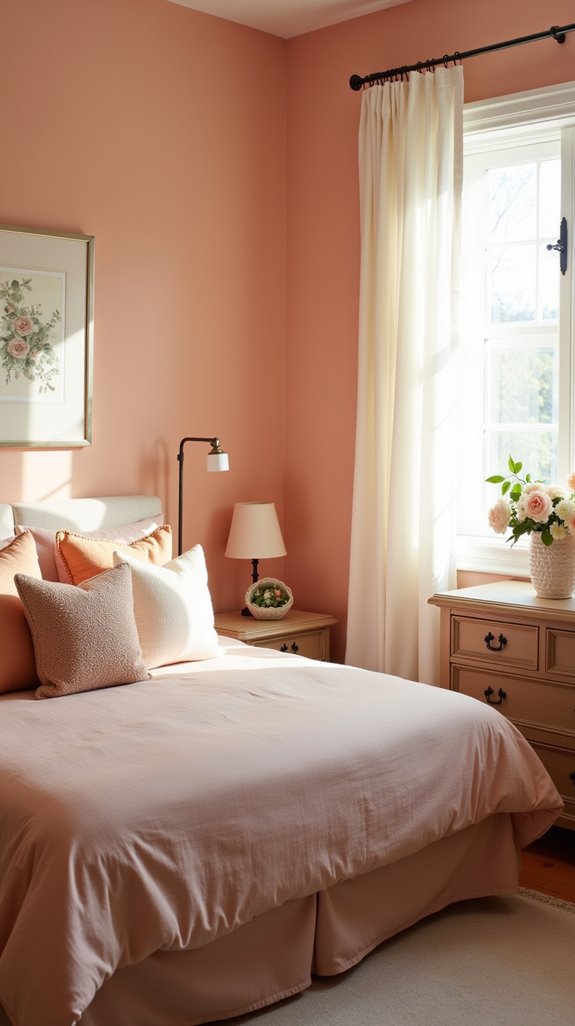 warm nostalgic bedroom charm