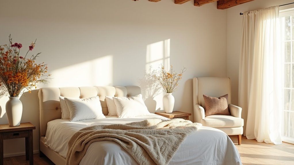 warm white bedroom inspiration