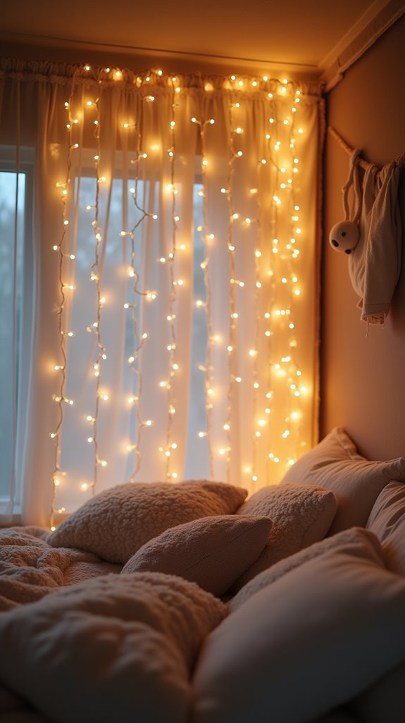 whimsical glowing bedroom transformation