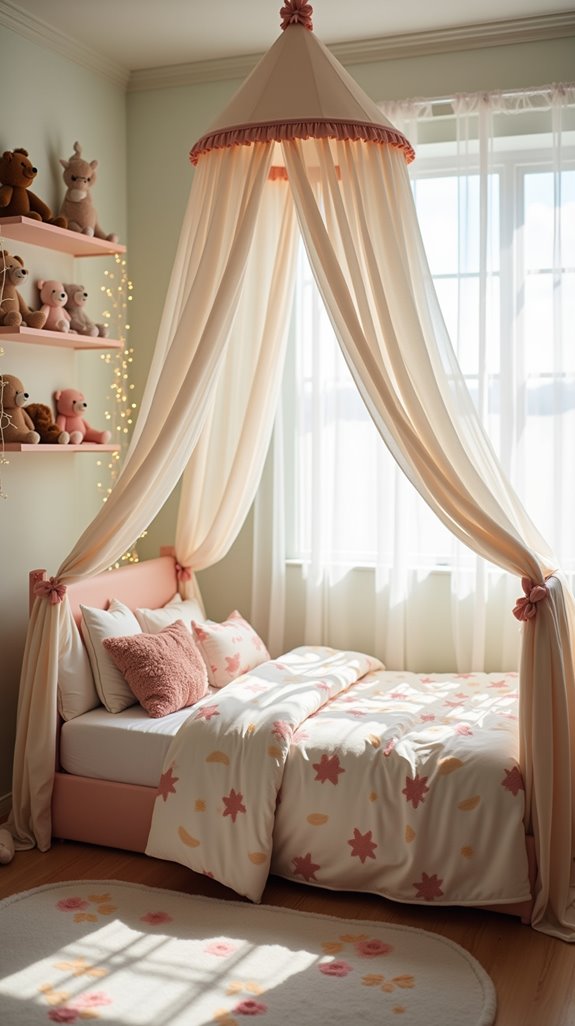 whimsical toddler canopy beds