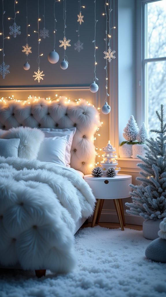 winter bedroom decor ideas