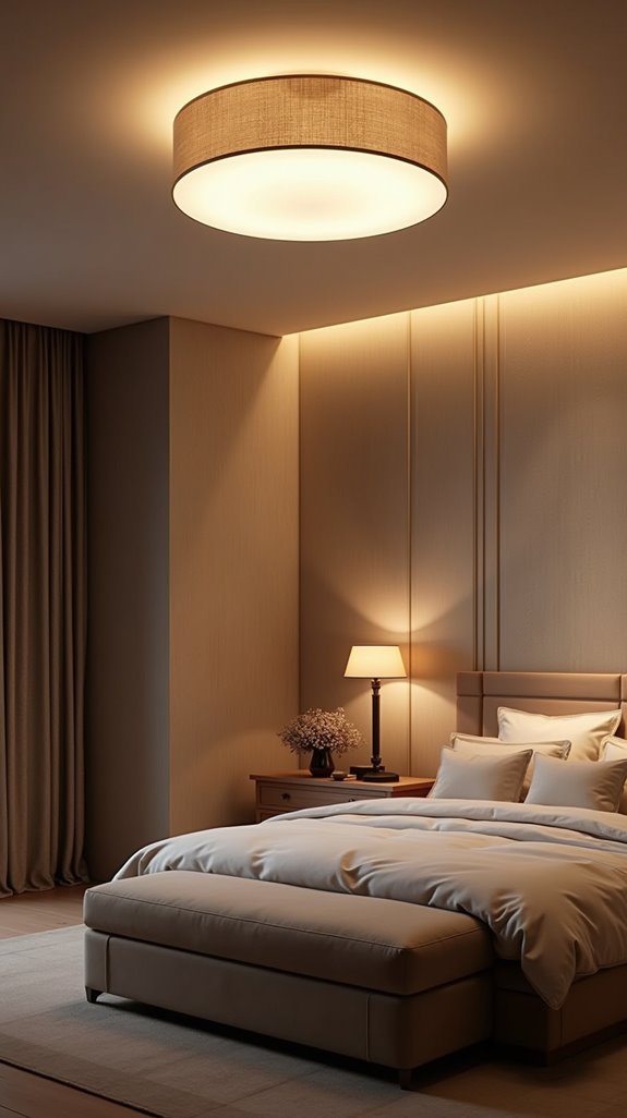 adjustable dimmable bedroom lighting