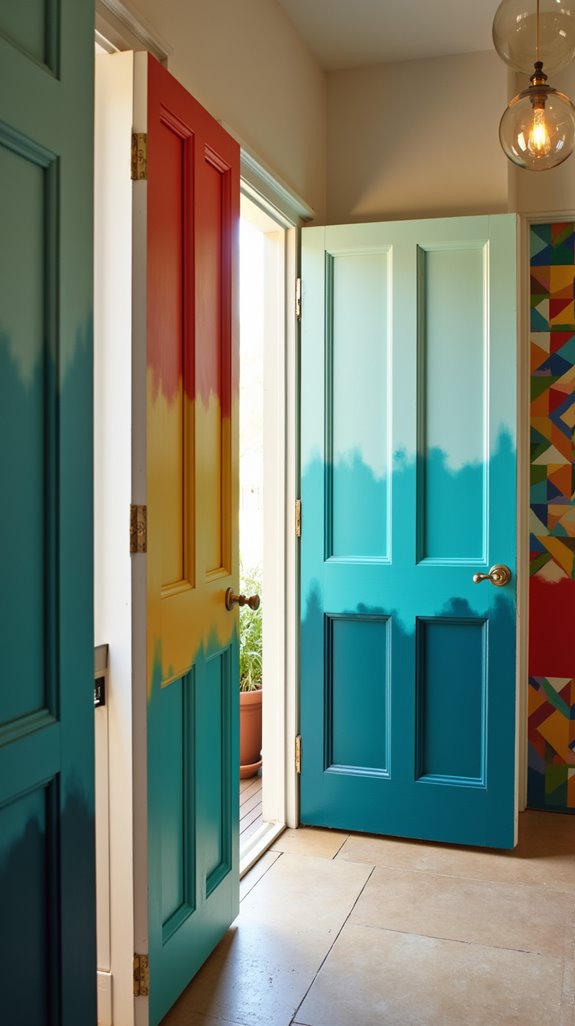 artistic entryway paint techniques