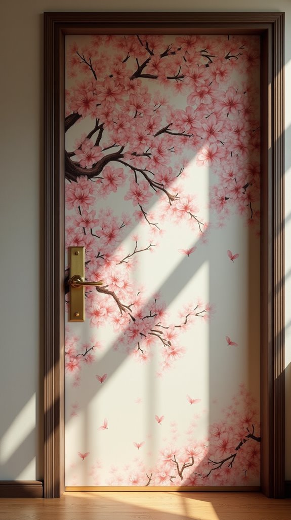 artistic mural door designs