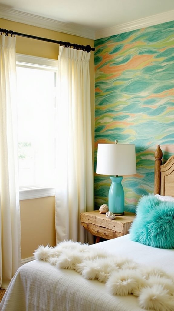 beach themed wallpaper ideas