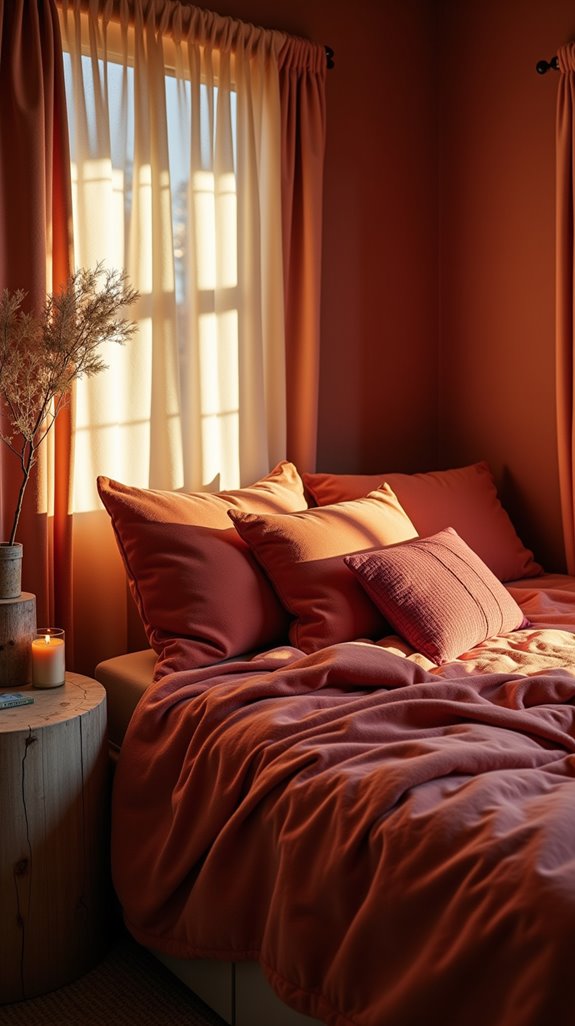 bold cozy earthy hue